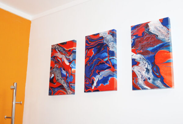 Joy - Triptych 30 x 50 cm - Image 2